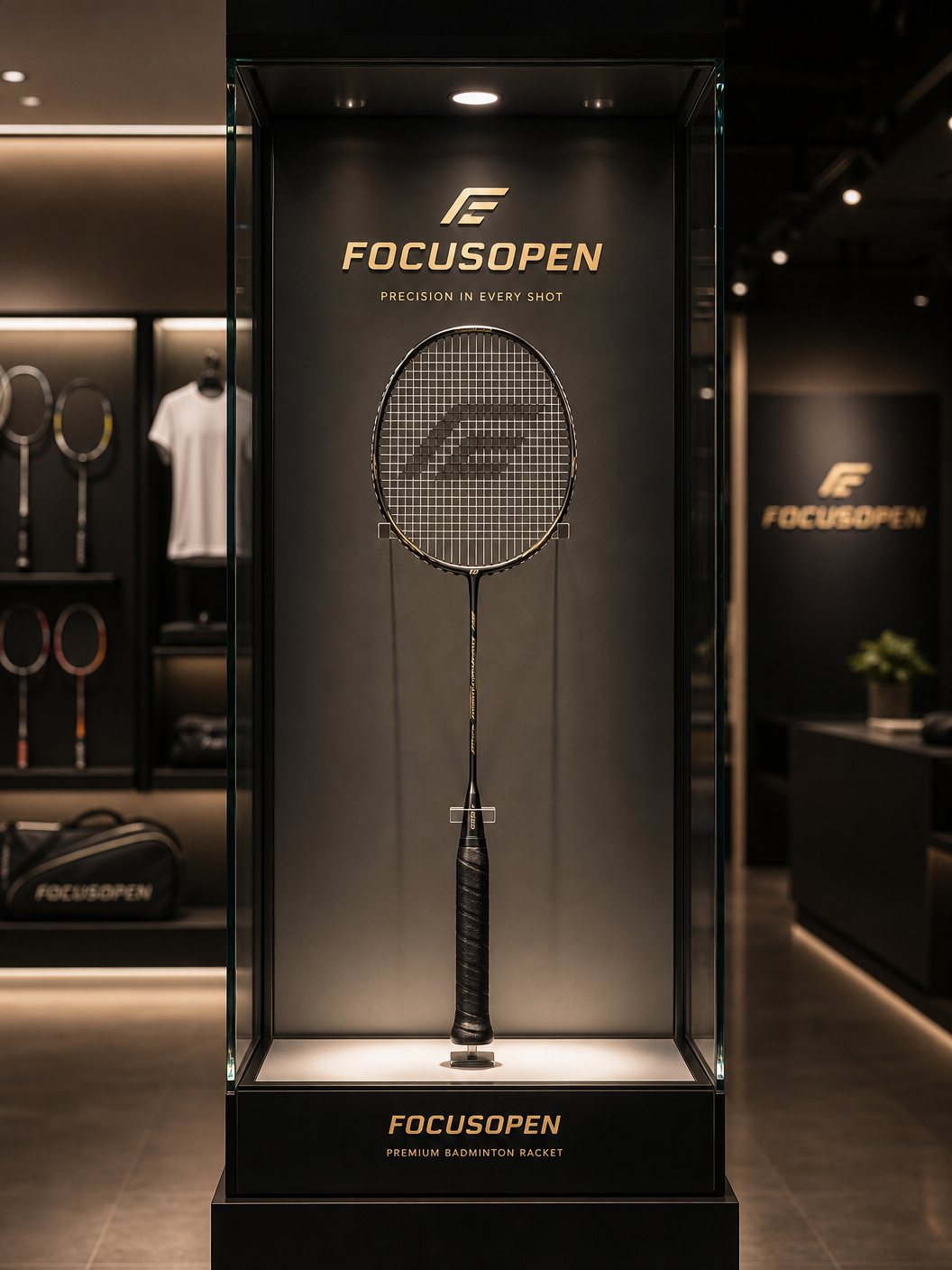 Focusopen SkyDrive 6U Doubles Rear-Court Racket