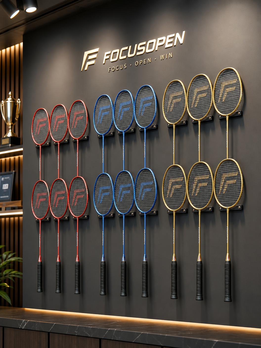 Focusopen PrecisionNet 7U Front-Court Intercept Racket