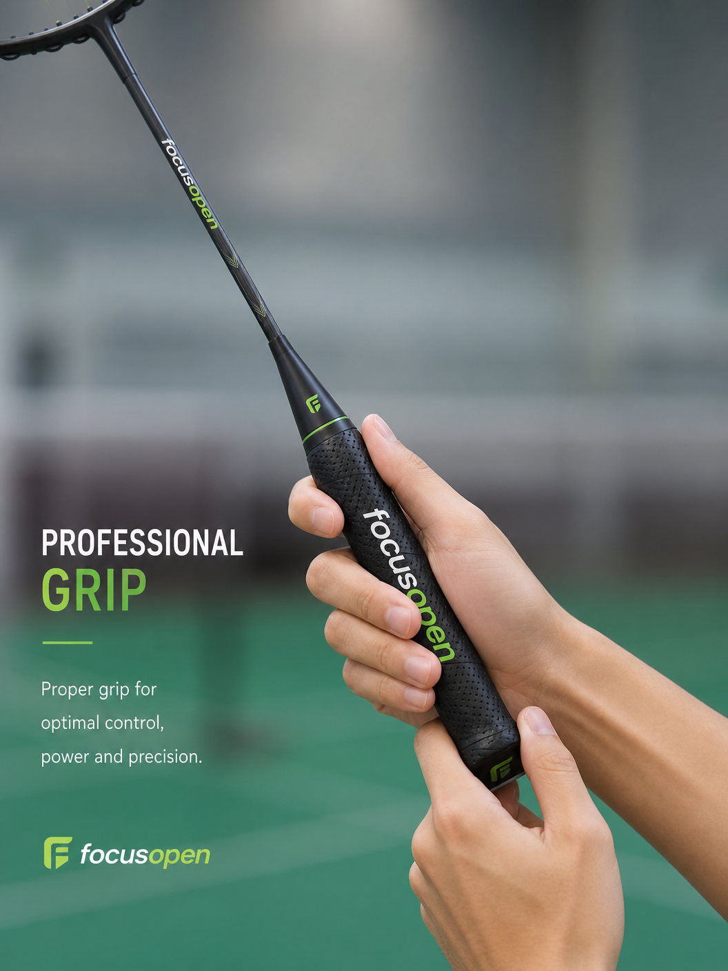 Focusopen EchoCarbon 6U Ladies Performance Racket