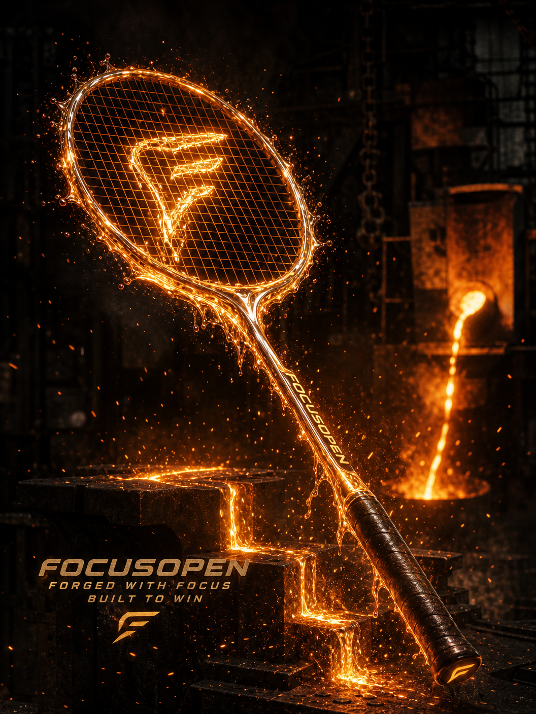 Focusopen RapidFire 7U Reflex Response Racket